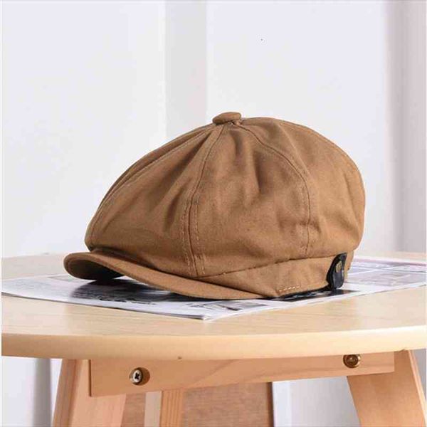 

spring summer and autumn cotton octagonal cap lady small size beret man plus size newsboy hats 54-56cm 56-58cm 58-60cm, Blue;gray