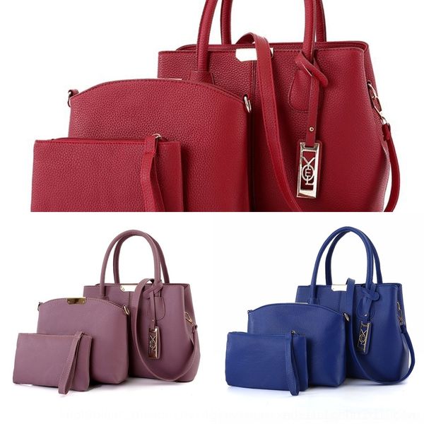 

zldl9 осень и зима новой корейской версии женщин универсален три straddl плеча женской ребенка шт матери и установить сумки на ремне