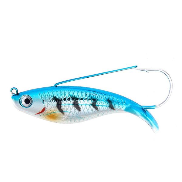 

1pc гольян 21g 85мм jig для рыболовной приманки одинарного крючка spinner crank bait sinking воблер отсадка pesca иски искусственного wmtizh