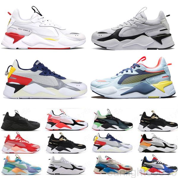 

rs-x mens casual shoes reinvention cool black white creepers dad chaussures men women runner trainer sports sneakers eur 35-45 ls8l