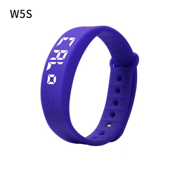 

w5s 3d step sleep monitoring temperature display waterproof watch multifunctional intelligent sports bracelet