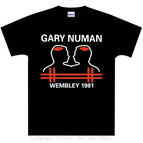 

gary numan ( tubeway army ) wembley 1981 fairwell concert replica t shirt - new funny o-neck tshirt sport hooded sweatshirt hoodie