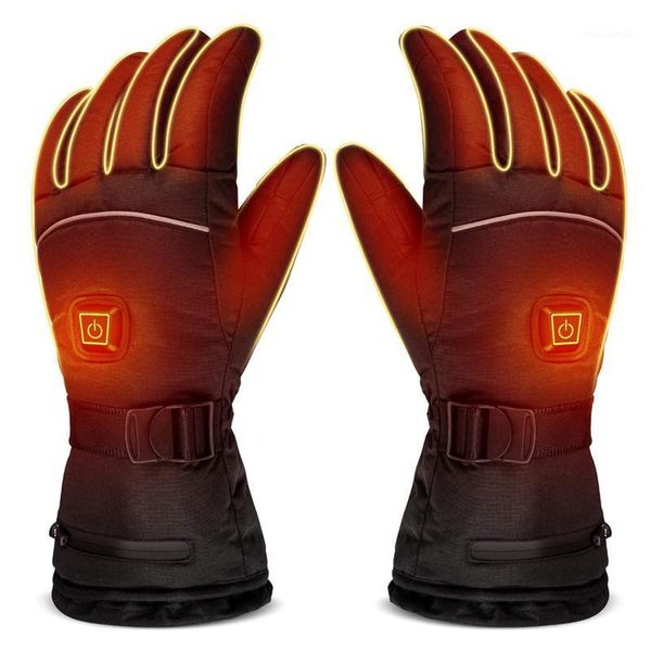 

ski gloves motorcycle thermal electric winter waterproof cycling touch screen warm outdoor riding hiking heated1