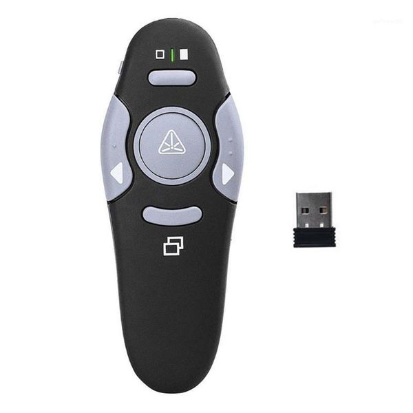 

remote controlers usb wireless presenter powerpoint clicker presentation control pen mice with red light pc rf onleny ppt1