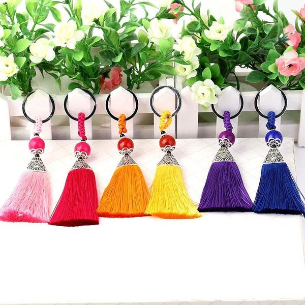 

2pcs key chain metal fish mouth tassel diy alloy craft tassel curtain garment sewing accessories key hooks tassel pendant fringe h wmtydb