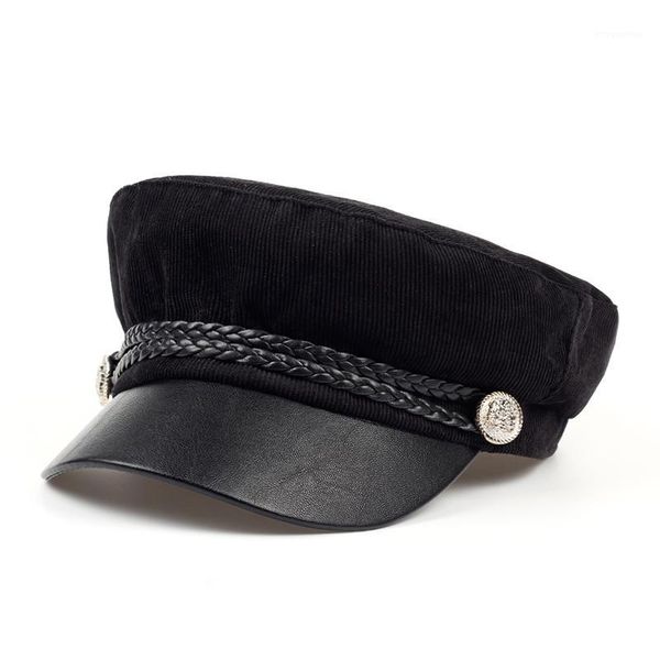 

2020new fashion woman men newsboy hat british style beret sun hat flat1, Blue;gray