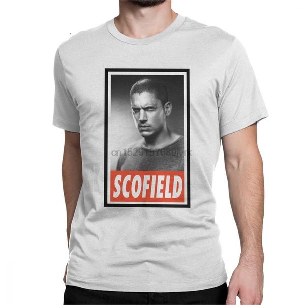 

men prison break michael scofield cotton clothes vintage short sleeve round collar printed hoodie designers t shirts sweatshirt