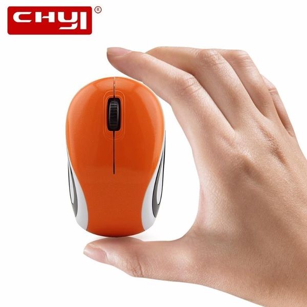 

chyi mini wireless mouse for kids 1600dpi optical 3d small mause with usb receiver computer gaming mice for pc lapnotebook