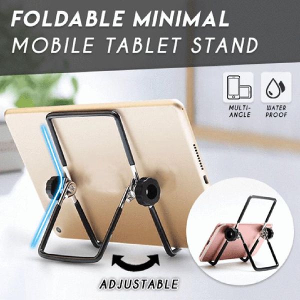 

foldable minimal mobile tablet stand swivel tablets mobile phone holder @m23
