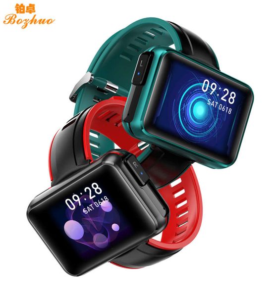 

new t91 two in one tws bluetooth headset smart bracelet oem / odm