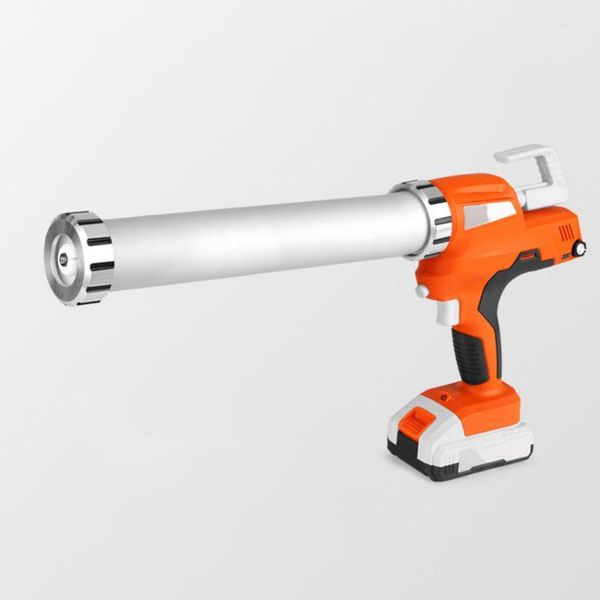 

electric cordless caulking guns portable glass hard rubber sealant gun handheld rechargeable glue gun with battery diy tools kit1