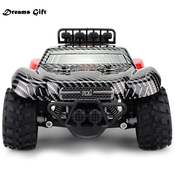 

2.4ghz wireless remote control desert truck 18km/h drift rc off-road car rtr toy gift up to speed gifts for boys 220311