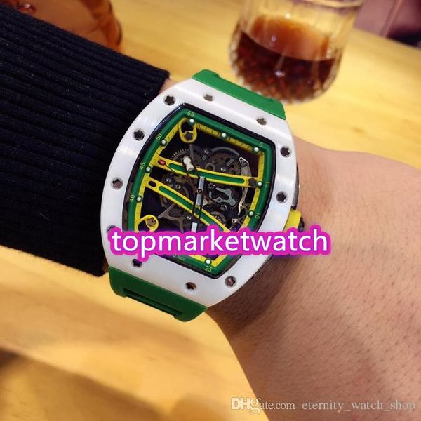 

высокое качество производители предельное версия rm 61-01 йоан blake tzp-n керамика дело япония miyota автоматический skeleton набор rm61-01, Slivery;brown