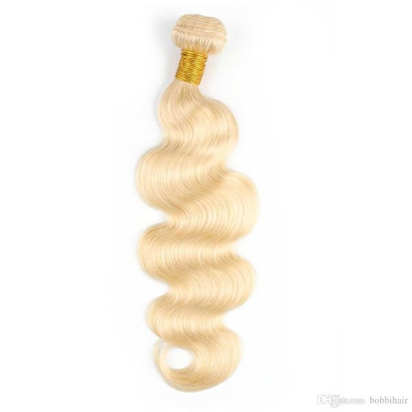 

613 brazilian blonde human hair weave bundles body wave peruvian indian malaysian remy human hair extensions 1 bundles 10-28 inch, Black