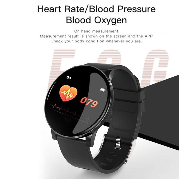 

w8 smart fitns watch, sports wristband, pedometer, heart rate and sleep control, waterproof