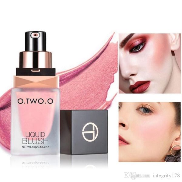 

cosmetics o.two.o shimmer blusher beauty natural makeup long-lasting waterproof easy to wear brighten face cheek blusher