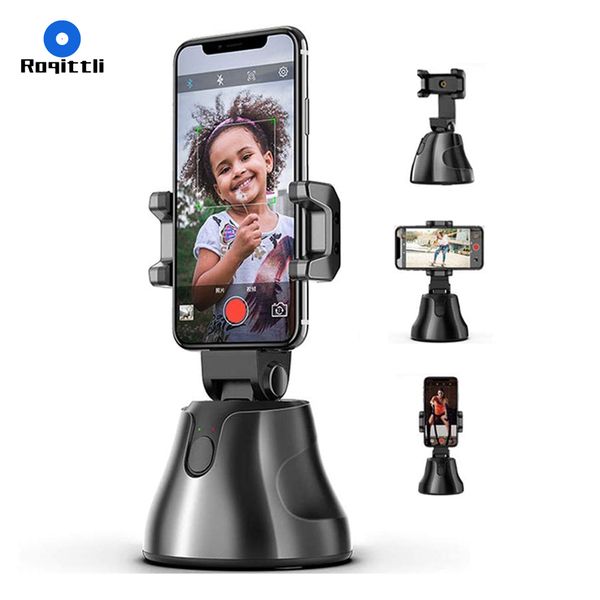 

apai genie 360 rotating face tracking smart ai objects shooting mobile phone holder p vlog tiktok video record