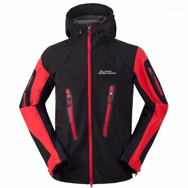 

outdoor jackets&hoodies . men camping mountaineering sports ski-wear, composite pile soft shell. outing, skating, climbing1, Blue;black