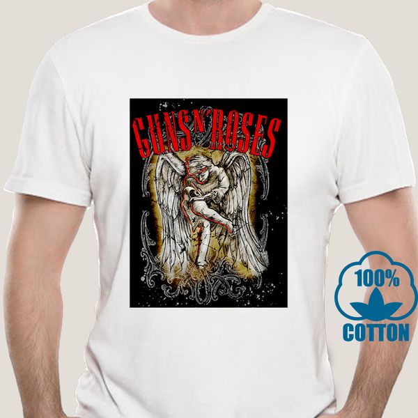 

0176d guns n roses cherub use your illusion rock licensed tee t-shirt men sport hooded sweatshirt hoodie