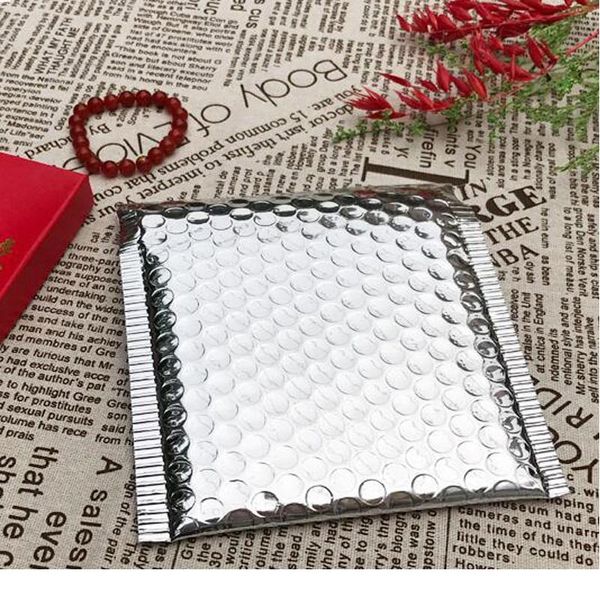 

50pcs cd/cvd packaging shipping bubble mailers gold paper padded envelopes gift bag bubble mailing envelope bag 15* jllzqf