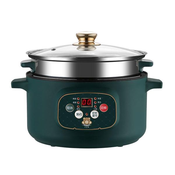

electric skillets 220v household frying pot non-stick inner multi cooker portable cooking machine easy operation
