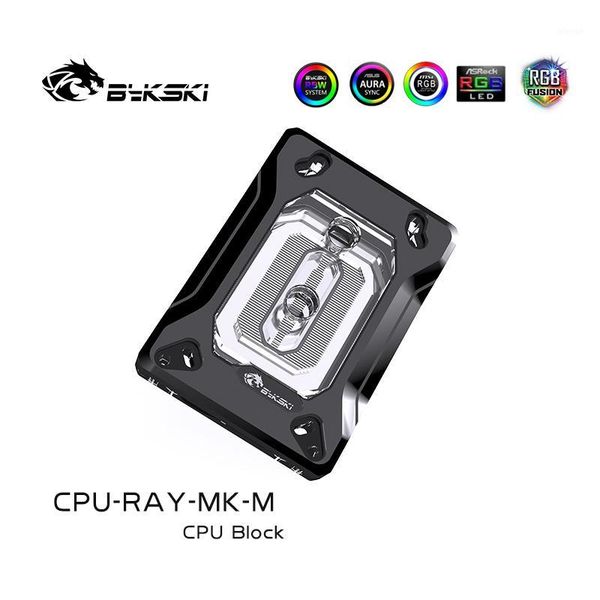 

bykski for cooler am4 water cooler cpu water block for am3/ryzen 3/5/7 3600 /3000 threadpipper a-rgb/rgb cpu radiator1