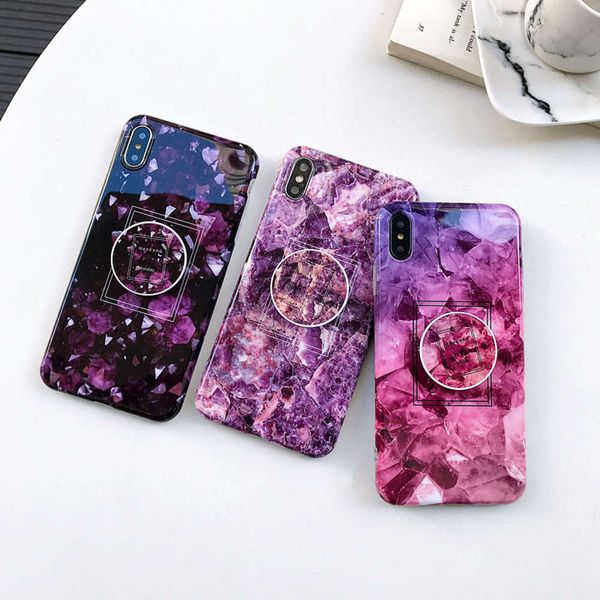 

xsmax case vip 7plus case 6s smooth marble case purple airbag bracket soft