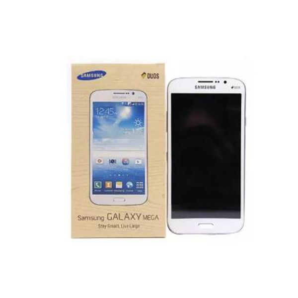 

refurbished samsung galaxy mega 5.8 i9152 cell phone 5.8" dual core 1.5gbram 8gbrom 8mp camera unlocked refurbished cellphone smart pho