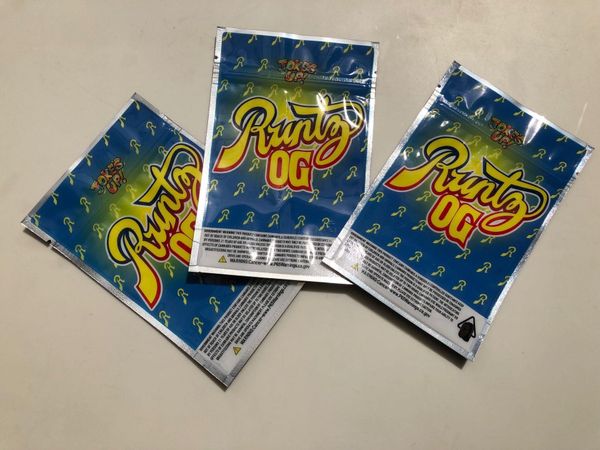

jokes up runtz og zipper soft touch skin medicated edibles local smell proof bags 3.5g mylar bags wmtjyk xhhair