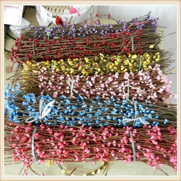

decorative flowers & wreaths 40cm long artificial wreath flower rattan garland for diy party wedding home decoration1