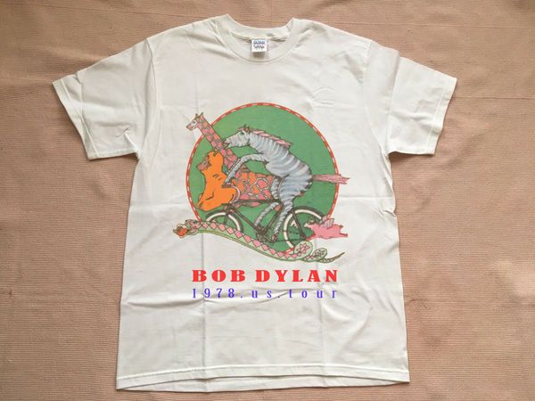 

vintage 1978 bob dylan u s tour 70s concert reprint summer men clothing hoodie designers t shirts sweatshirt