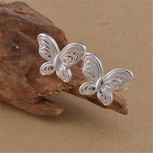 

new retro silver color jewelry charm trend women classic butterfly earrings jewelry sweet style h sqcqqq, Golden