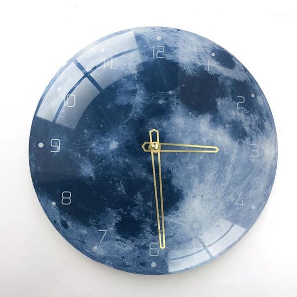 

wall clocks nordic marble clock modern minimalist bedroom art personality creative living room fashion watch home decor1