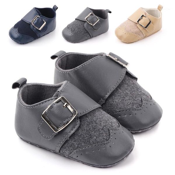 

first walkers baby boys breathable anti-slip shoes pu sneakers autumn born walker1