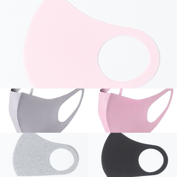 

dust mask anti colorful mouth face cover pm2.5 respirator washable reusable ice silk cotton masks choutletcxsq