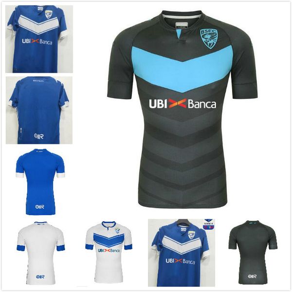 

20 21 brescia calcio soccer jersey 2021 home balotelli magnani tonali donnarumma shirt away ayé maglietta morosini football uniform, Black;yellow
