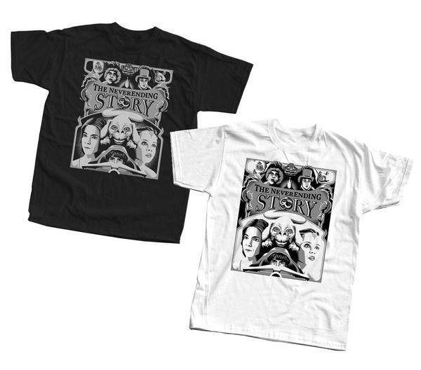 

the neverending story 1984 movie poster 100% cotton sizes s 3xl v4 streetwear casual hoodie designers t shirts sweatshirt