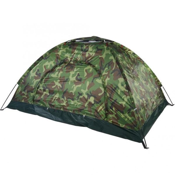

tents and shelters 1/2/3-4 persons camping tent camouflage outdoor uv protection double layer waterproof hiking beach