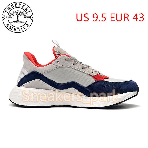 

treeperi runner v2 soft sole running shoes grey navy us 9.5 eur 43 for men trainers