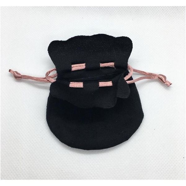 

black velvet bags fits european jewelry style beads charms and bracelets necklaces jewelry fashio bbyrdt bde_home, Pink;blue