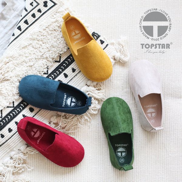 

kids soft leather fur baby girls 6 colors spring fashion children peas shoes casual boys walking high quality, Black