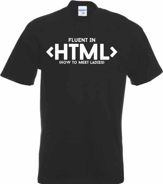 

new summer printed tees i'm fluent in html it computer geek pc tees mens short sleeve trend sport hooded sweatshirt hoodie men t shirt