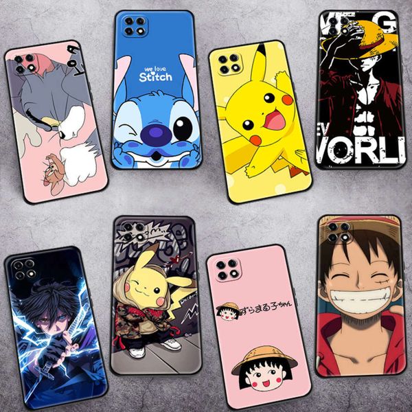 

bgrfoppoa72 mobile phone case anti falling silicone female cute all inclusive lens ultra thin a72 men's and women's cartoon net re