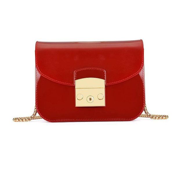 

new women mini soli messenger bag pink jelly shoulder bag flap handbag crossbody girls beach sac femme bolsa