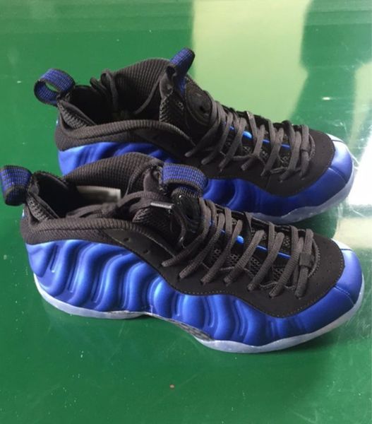 

foam one og royal blue men sports shoes penny hardaway dark neon royal black-white mens basketball shoes trainer size 8-13