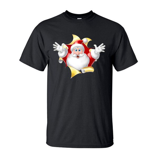 

happy new year reindeer fashion merry christmas black casual santa claus short sleeve santy fitness sport sweatshirt hoodie t shirt