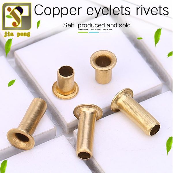 

200pcs m32.5 3 4 5 6 7 8 9 10 m brand new copper hollow rivet double sided circuit board pcb vias nails bbyglw packing2010