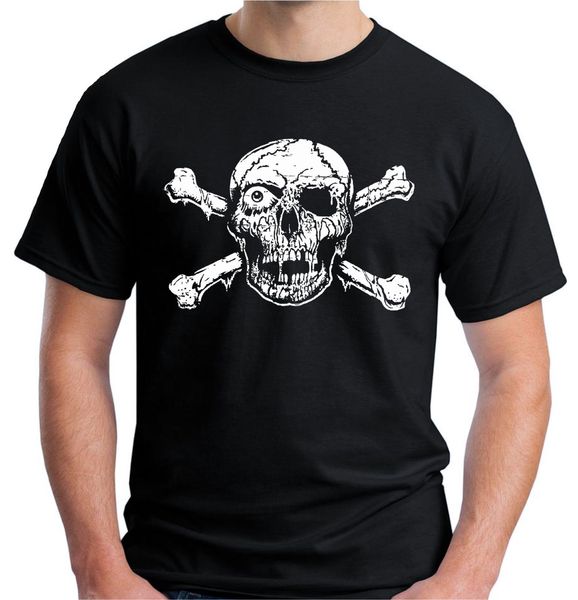 

summer mens t shirt skull & crossbones pirate goth horror zombie biker v183 for man shirts sport hooded sweatshirt hoodie