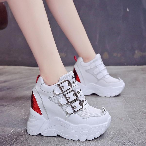 

boots winter women shoes 2021 thick sneakers motorcycle lace-up ankle woman botas mujer, Black