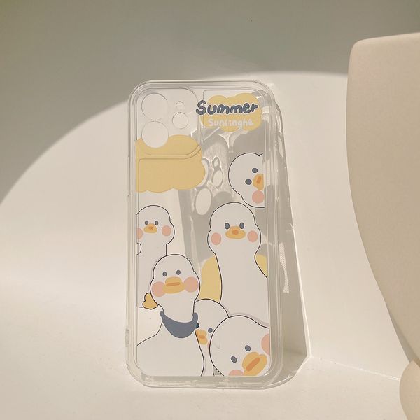 

cell phone cases tpu transparent soft cute protect the cellphone for iphone